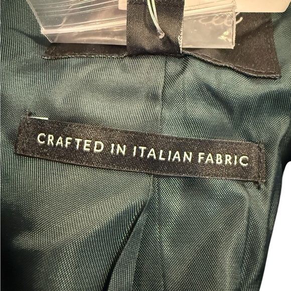 Madewell The Alonzo Coat in Bouclé NN385 Size XXS Green Italian Wool Long Coat - Picture 8 of 16